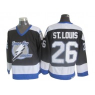 Tampa Bay Lightning #26 Martin St. Louis Vintage CCM Jersey - Black/White