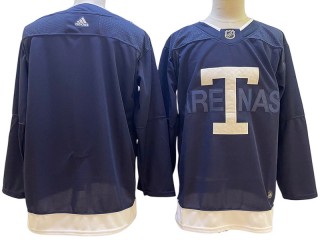 Toronto Maple Leafs Blank Navy 2022 Heritage Classic Jersey