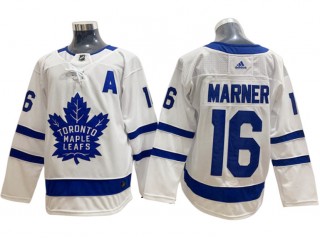 Toronto Maple Leafs #16 Mitchell Marner Away Jersey - White