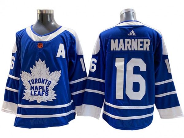 Toronto Maple Leafs #16 Mitchell Marner Blue Reverse Retro 2.0 Jersey