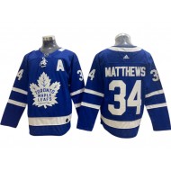 Toronto Maple Leafs #34 Auston Matthews Blue Home Jersey