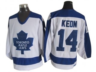 Toronto Maple Leafs #14 Dave Keon 1978 Vintage CCM Jersey - Blue/White