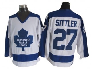 Toronto Maple Leafs #27 Darryl Sittler 1978 Vintage CCM Jersey - Blue/White