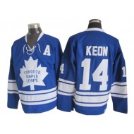 Toronto Maple Leafs #14 Dave Keon 1967 Vintage CCM Jersey - Blue/White