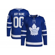 Custom Toronto Maple Leafs Blue Home Jersey