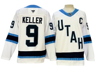 Utah Hockey Club #9 Clayton Keller 2024 Jersey - White