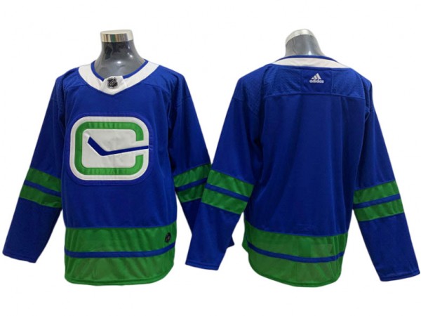 Vancouver Canucks Blank Blue Alternate Jersey