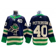 Vancouver Canucks #40 Elias Pettersson Navy 2022/23 Reverse Retro Jersey