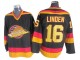 Vancouver Canucks #16 Trevor Linden 1989 Vintage CCM Jersey - Black/Yellow