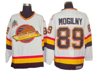 Vancouver Canucks #89 Alexander Mogilny 1994 Vintage CCM Jersey - Black/White