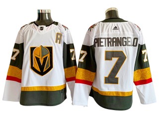 Vegas Golden Knights #7 Alex Pietrangelo White Away Jersey