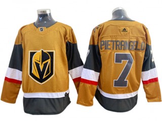 Vegas Golden Knights #7 Alex Pietrangelo Gold Alternate Jersey