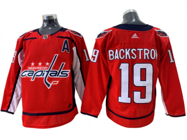 Washington Capitals #19 Nicklas Backstrom Red Home Jersey