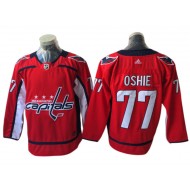 Washington Capitals #77 T.J. Oshie Red Home Jersey