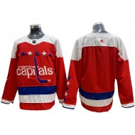 Washington Capitals Blank Red Alternate Jersey