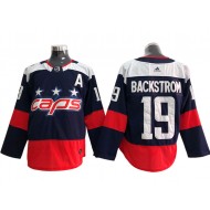 Washington Capitals #19 Nicklas Backstrom Navy Stadium Series Jersey