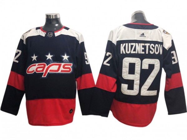 Washington Capitals #92 Evgeny Kuznetsov Navy Stadium Series Jersey