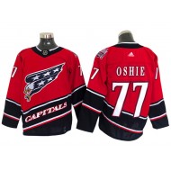 Washington Capitals #77 T.J. Oshie Red 2020/21 Reverse Retro Jersey