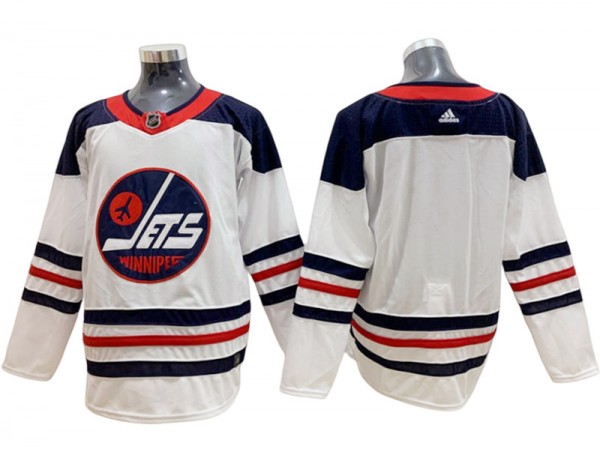 Winnipeg Jets Blank White Heritage Jersey