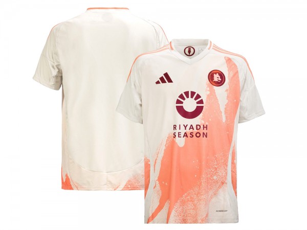 AS Roma 2024/25 Home Custom Jersey - White