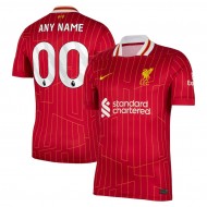 Custom Liverpool 2024/25 Home Jersey - Red