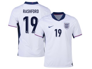 England #19 Marcus Rashford 24/25 Home Jersey