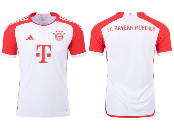 Bayern Munich 2023/24 Home Blank Jersey - White