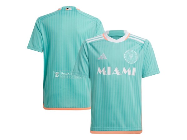 Inter Miami CF 2024 Archive Blank Jersey - Aqua