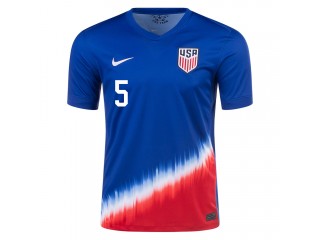 US National Team #5 A. ROBINSON 2024 Away Jersey - Blue