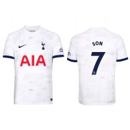 Tottenham Hotspur #7 Son Heung-Min 2023/24 Home Jersey - White