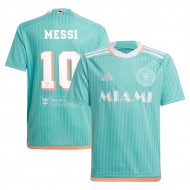 Inter Miami CF #10 Lionel Messi 2024 Archive Jersey - Aqua