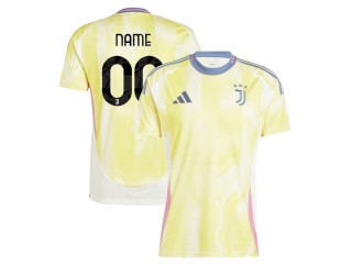 Custom Juventus 2024/25 Away Jersey - Yellow