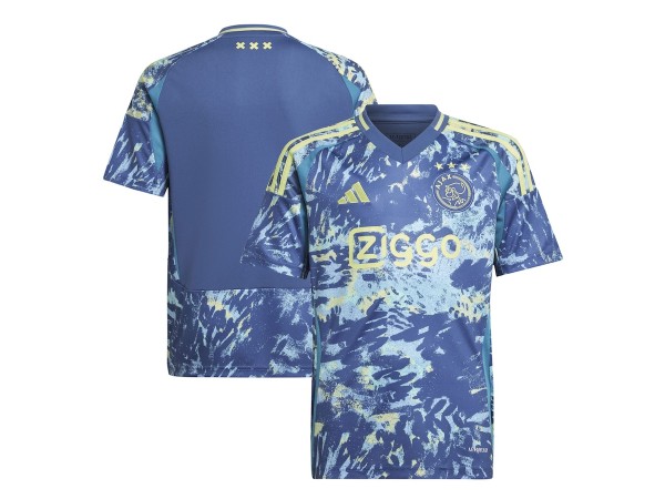 Ajax 2024/25 Blue Away Blank Jersey