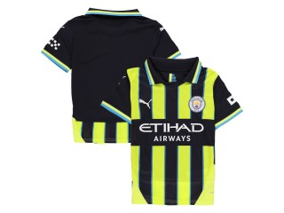 Manchester City 2024/25 Away Blank Jersey - Navy