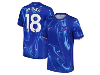 Chelsea #18 Christopher Nkunku 2024/25 Home Jersey - Blue