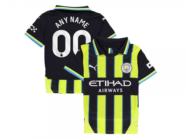 Manchester City 2024/25 Away Custom Jersey - Navy