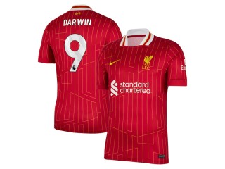 Liverpool #9 Darwin Nunez 2024/25 Home Jersey - Red