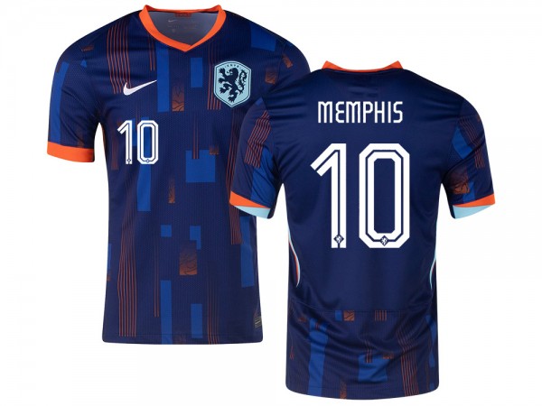 Netherlands #10 Memphis Depay 24/25 Away Jersey