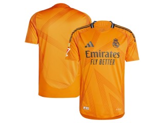 Real Madrid 2024/25 Away Bank Jersey - Orange