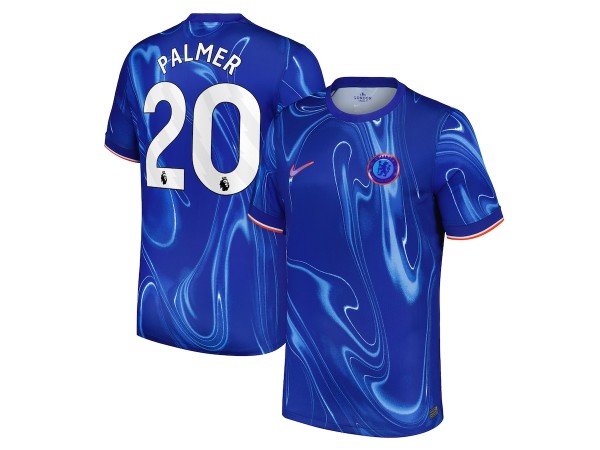 Chelsea #20 Cole Palmer 2024/25 Home Jersey - Blue