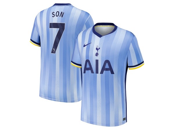 Tottenham Hotspur #7 Son Heung-Min 2024/25 Away Jersey - Blue