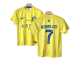 Al-Nassr FC #7 Ronaldo Yellow Home 23/24 Soccer Jersey