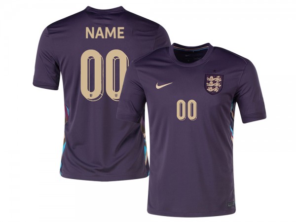 Custom England 24/25 Navy Away Jersey