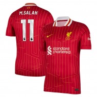 Liverpool #11 Mohamed Salah 2024/25 Home Jersey - Red