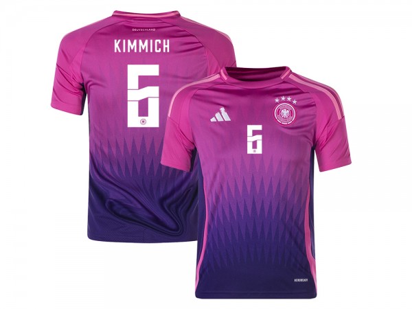 Germany National Team #6 Joshua Kimmich 24/25 Away Jersey