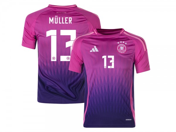 Germany National Team #13 MÜLLER 24/25 Away Jersey