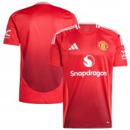 Manchester United 2024/25 Home Blank Jersey - Red