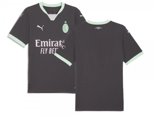 AC Milan 2024/25 Third Blank Jersey - Charcoal