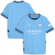 Manchester City 2024/25 Home Blank Jersey - Light Blue