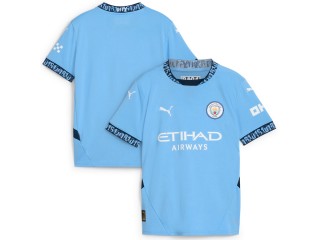 Manchester City 2024/25 Home Blank Jersey - Light Blue